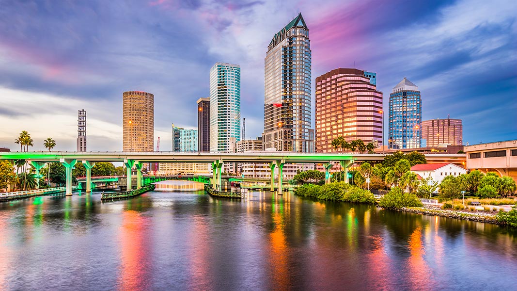 Tampa Florida Skyline